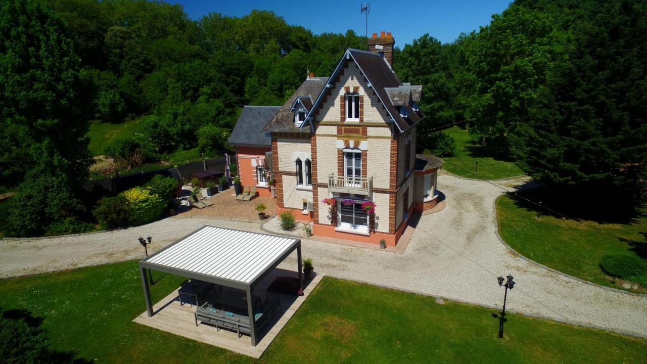 Ferienwohnung Le Manoir De Louviers Exterior foto